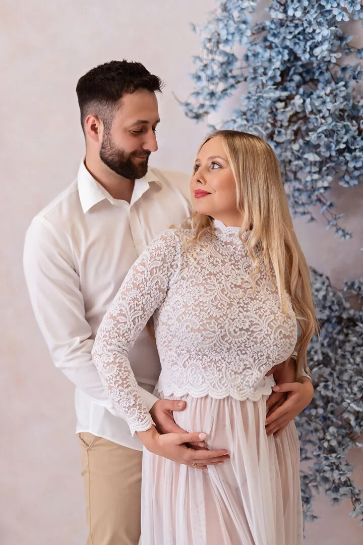 Sesja ciążowa w studio Kołobrzeg - zdjęcie 6