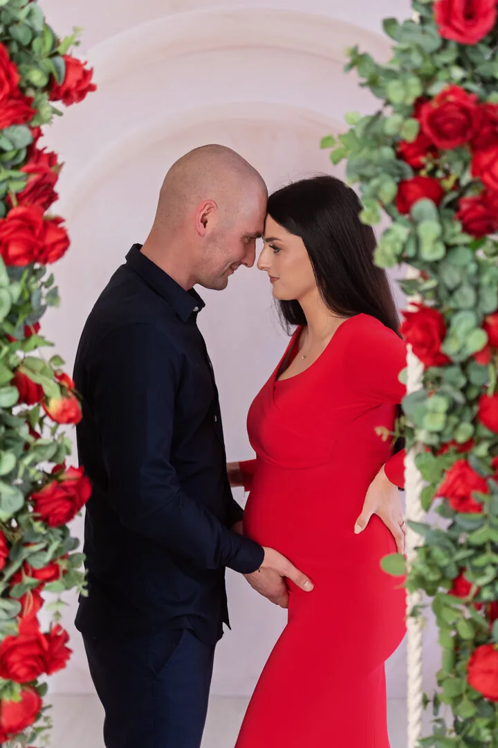 Maternity dress from the Fotoszpulka studio wardrobe